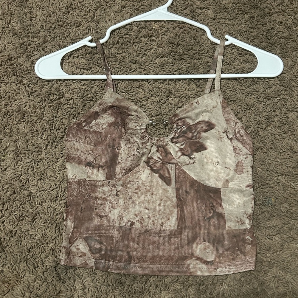 Stylish Brown Women's Top